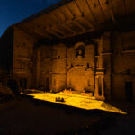 Concert en quatuor à cordes illuminé par des bougies au Théâtre Antique d'Orange